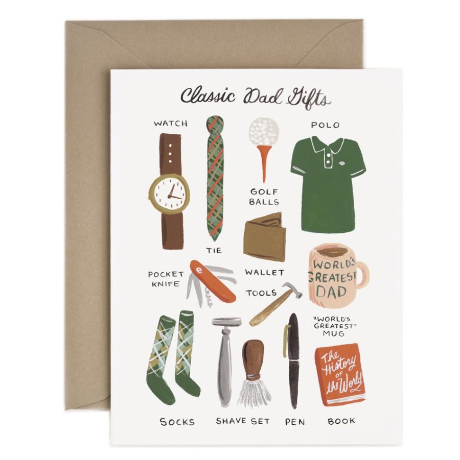 Rifle Paper Co Farsdagskort Classic Dad Gifts