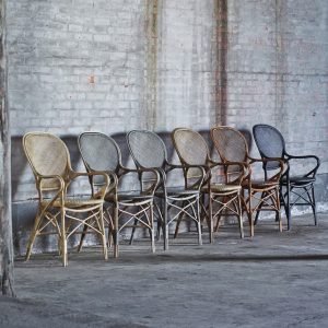 SIKA Design rottingstol Rossini svart