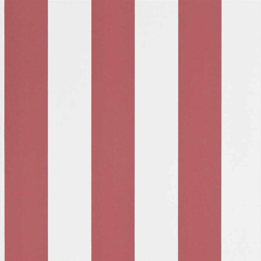 Ralph Lauren Tapet Spalding Stripe Red White