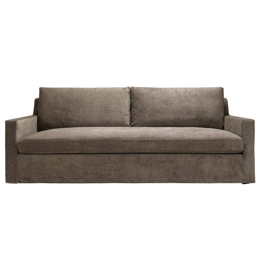Artwood Soffa Guilford True Brown 3-Sits brungrå stor soffa